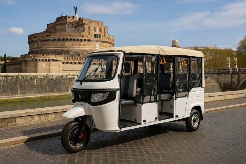 Rome: Photography service with Electric tuk tuk - What’s Included and What’s Not