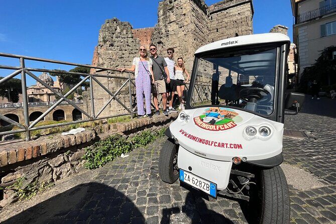 Rome Private Golf Cart tour of Catacomb and Ancient Appian Way - FAQs
