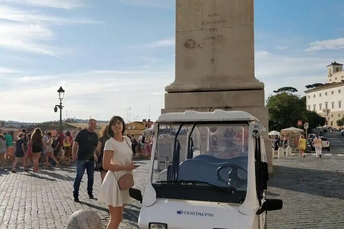 Rome Private Half-Day Tour with Option Golf Cart or Classic eFiat - Engaging Introduction