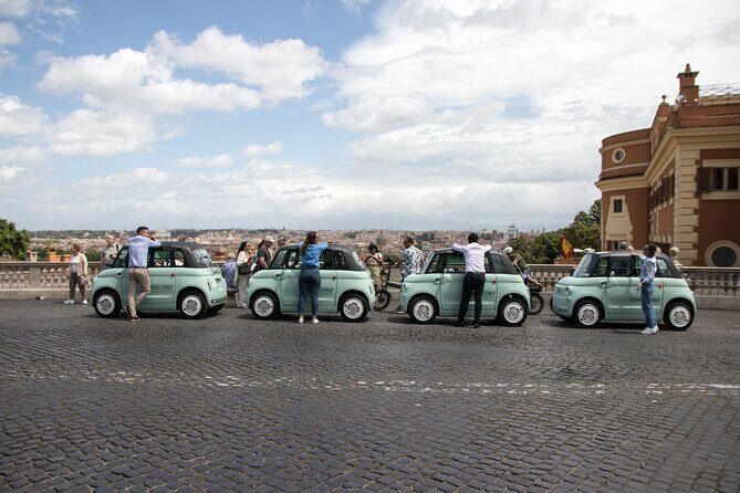 Rome: Self-Guided Tour of the City in a Fiat Topolino E-Car - Key Points
