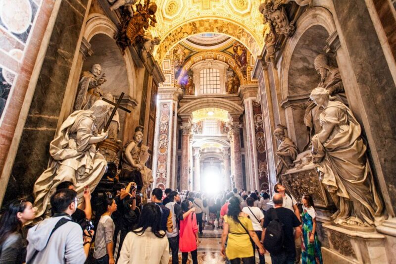 Rome: St. Peter's Basilica & Dome Entry Ticket & Audio Tour - FAQs