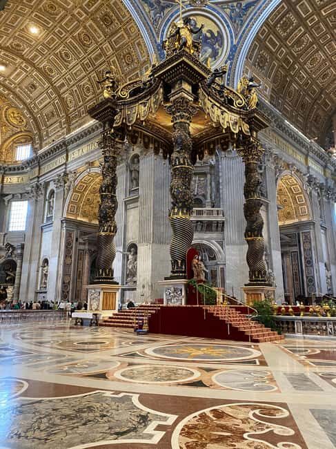 Rome: St. Peter's Basilica Guided Tour - Key Points