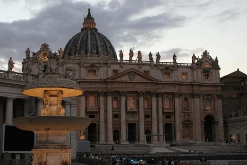 Rome: St. Peters Basilica Reserved Entrance + Audio Guide - Key Points