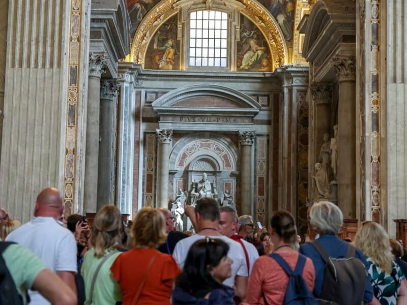 Rome: St. Peters Basilica, Tombs Tour & Optional Dome Climb - FAQ