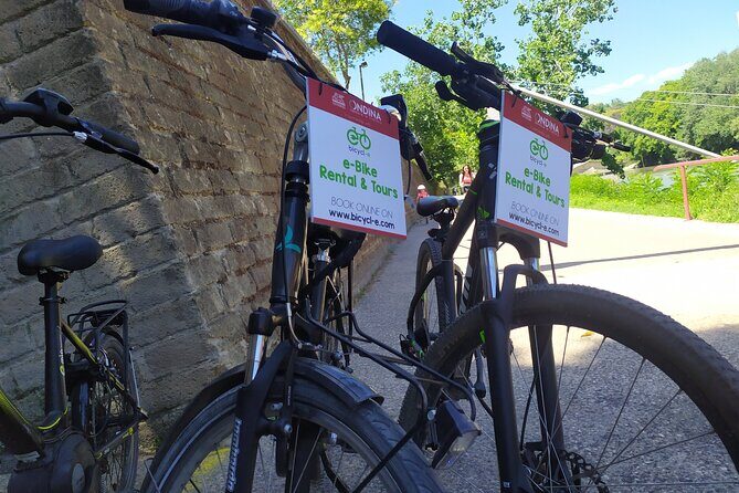 Rome Tiber cycle path: Electric & Muscle Rental Bike - Key Points