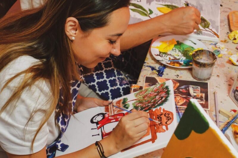 Rome: Tipsy Painting Class with Fine Wine and Arts - An Artistic Spin on Rome’s Essentials