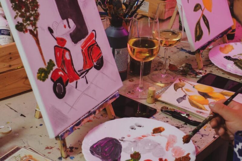 Rome: Tipsy Painting Class with Fine Wine and Arts - FAQ