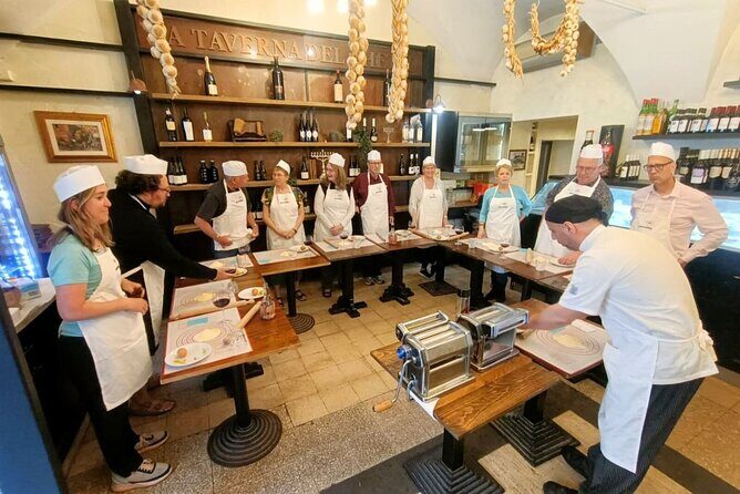 Rome: Tonnarello Cacio & Ama Cooking class with Dinner & Wine - FAQs