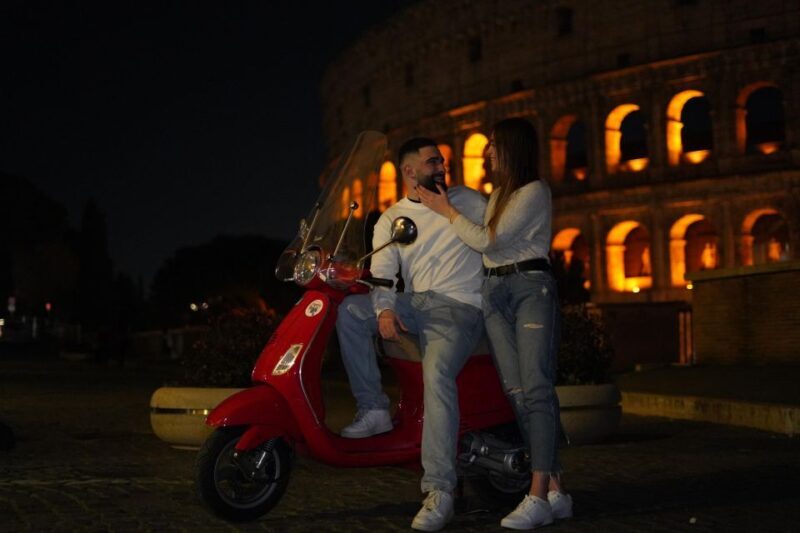 Rome: Vespa Scooter Night Tour with Pro Photographer service - Frequently Asked Questions