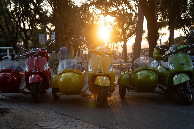 Rome Vespa Sidecar Tour  90-Minute City Highlights Tour - An In-Depth Look at the Rome Vespa Sidecar Tour