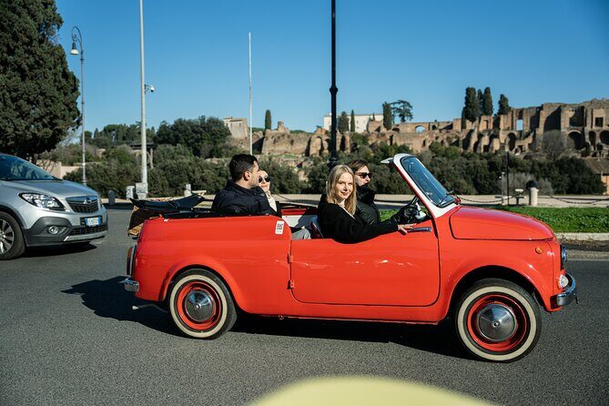 Rome Vintage Fiat 500 Cabriolet Self-Drive Tour - Exploring Rome by Vintage Fiat 500 Cabriolet: A Self-Drive Adventure