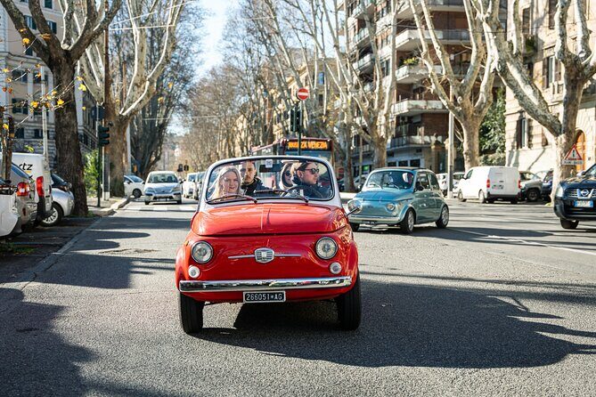 Rome Vintage Fiat 500 Cabriolet Self-Drive Tour - FAQ