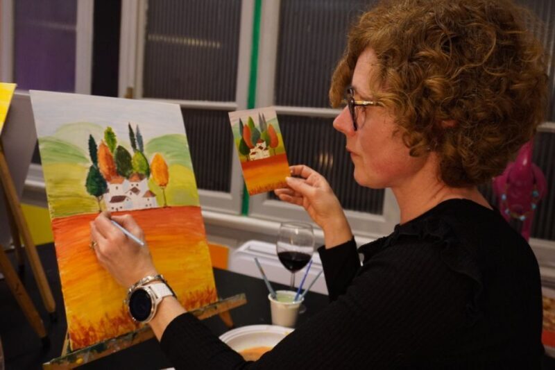 Rome: Wine and Paint Experience in Piazza Navona - The Sum Up