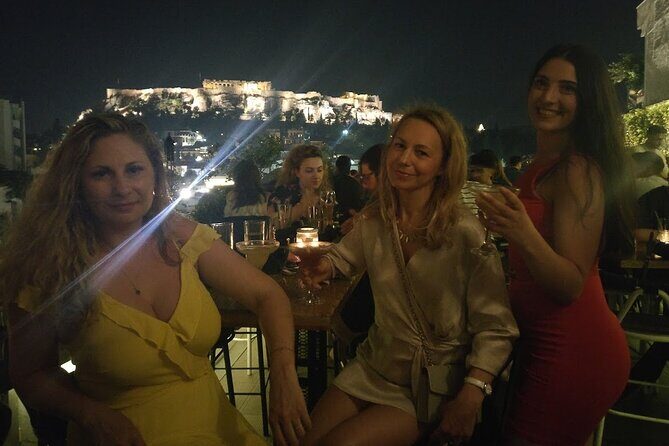 Rooftop Bar Hopping with Local Friends - An In-Depth Look at the Athens Rooftop Bar Hop