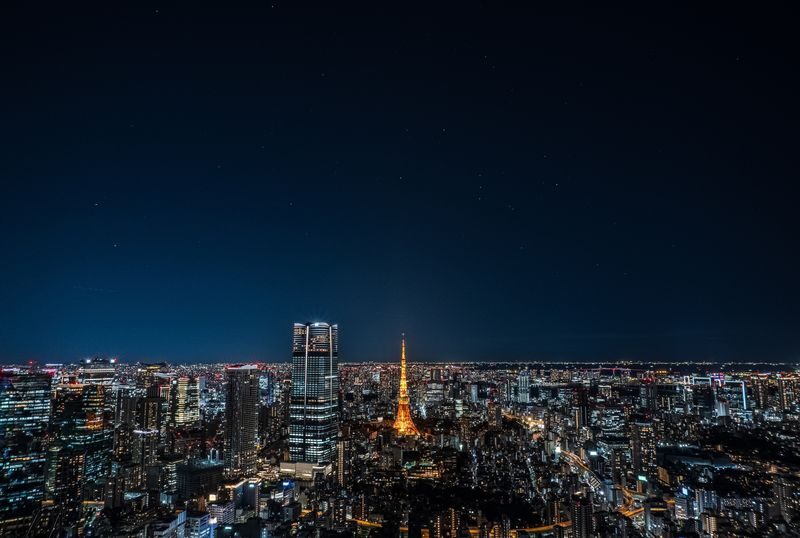 Roppongi Hills Tokyo City View Observatory Deck Ticket - What you can see from the indoor deck