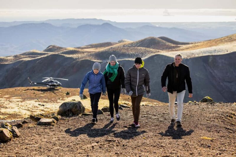 Rotorua: Helicopter Flight and Guided Walk on Mt Tarawera - The Sum Up