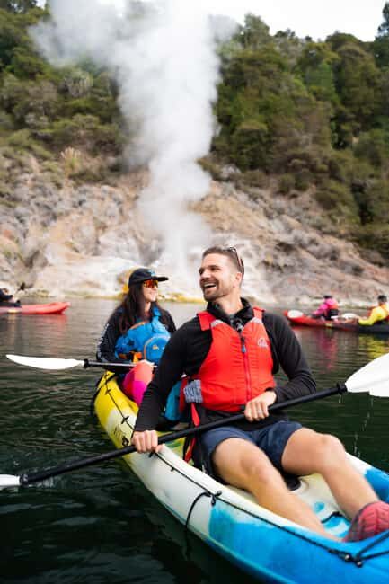 Rotorua: Waimangu Valley Walk and Steaming Cliffs Kayak Tour - Rotorua: Waimangu Valley Walk and Steaming Cliffs Kayak Tour