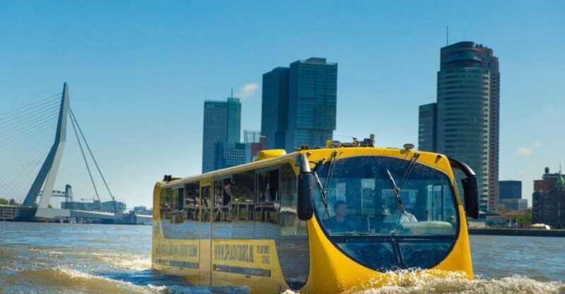 Rotterdam: 1-Hour Sightseeing Splash Tour - A Close Look at the Rotterdam Splash Tour