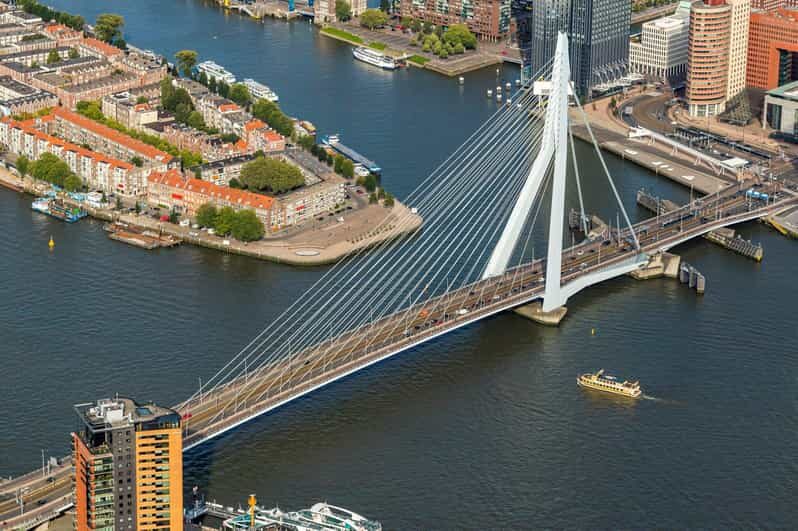 Rotterdam and Kinderdijk Daily Walking and Boat Tour - Exploring Rotterdam: A City of Contrasts
