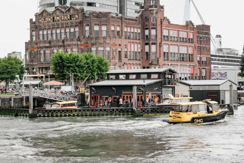 Rotterdam Architecture: Centre and South Bank with watertaxi - Discover Rotterdam’s Architectural Gems with a Water Taxi Ride