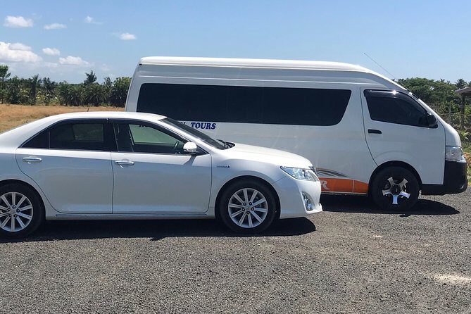 Round trip-Nadi Airport to Pearl Resort or Uprising Resort - Seamless Start and Finish: Your Nadi Airport Transfer to ULTIQA Fiji Palms Beach Resort