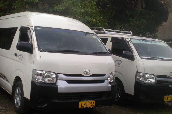 Round Trip Private Transfer From Nadi Airport To Your Resort - The Sum Up