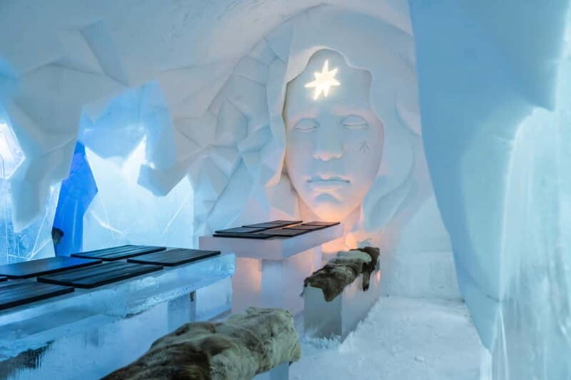 Rovaniemi: Ice Restaurant Dinner with Snow Sauna & jacuzzi - Rovaniemi: Ice Restaurant Dinner with Snow Sauna & Jacuzzi — A Chill and Thrill Adventure in Lapland