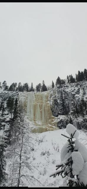 Rovaniemi: Korouoma Canyon Frozen Waterfalls Day Trip - A Closer Look at the Korouoma Canyon Frozen Waterfalls Tour