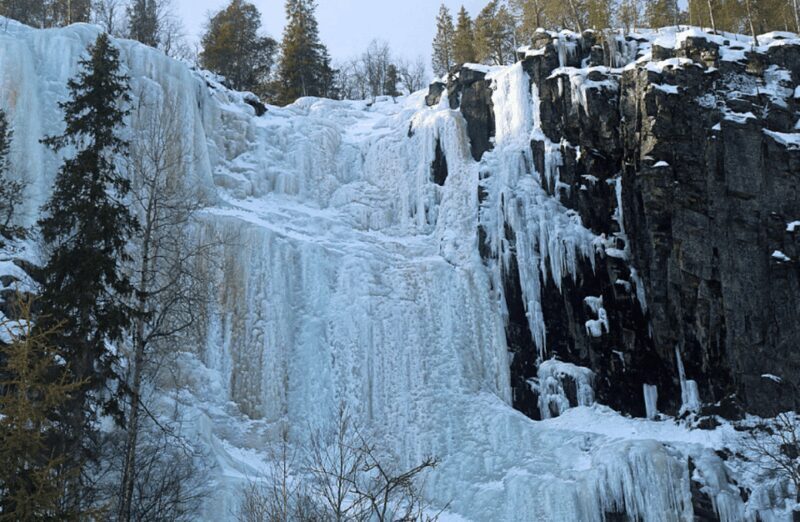 Rovaniemi: Korouoma Canyon Frozen Waterfalls Day Trip - Frequently Asked Questions