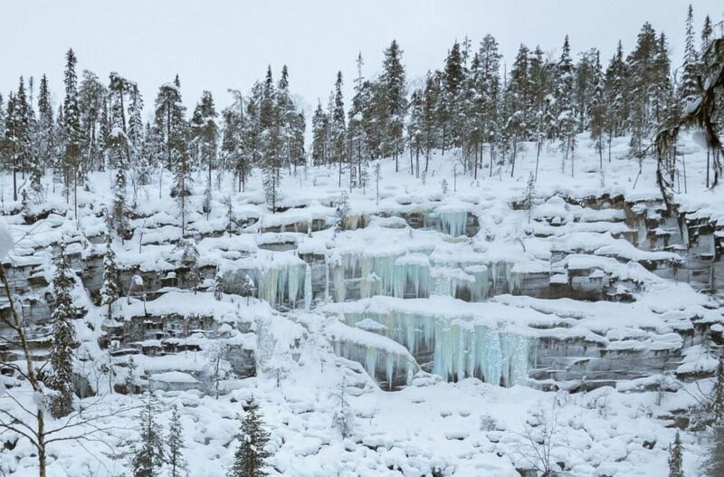 Rovaniemi: Korouoma Canyon & Frozen Waterfalls Tour with BBQ - Key Points