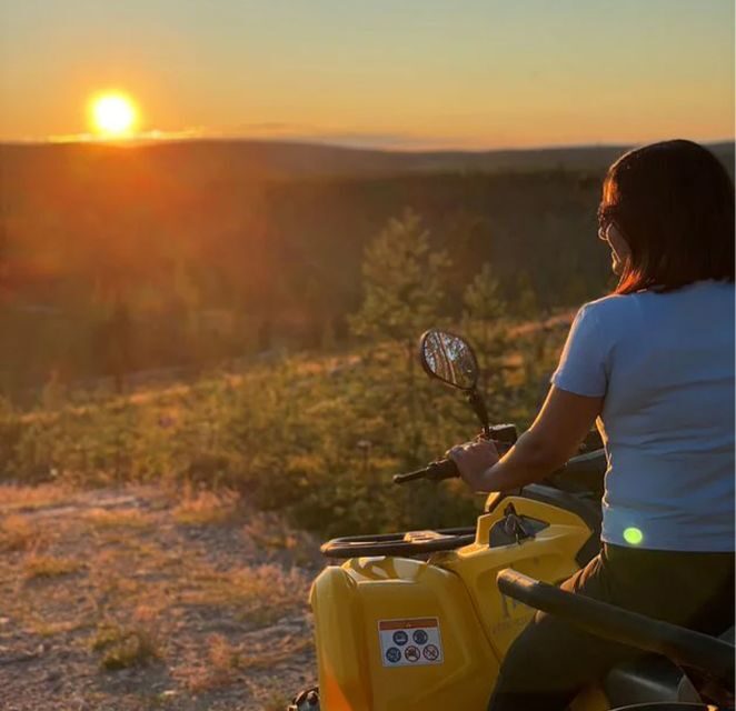 Rovaniemi: Midnight Sun, ATV Ride During The Golden Hour - The Experience in Detail