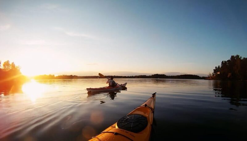 Rovaniemi: Midnight Sun Canoeing Tour & Barbeque - Key Points