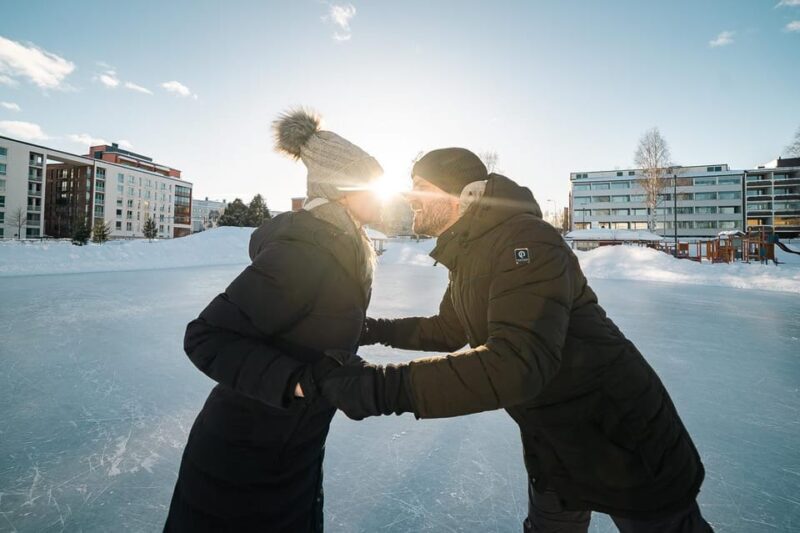 Rovaniemi: Private Ice Skating Photography Session - A Detailed Look at Your Arctic Ice Skating Session