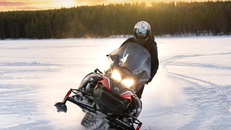 Rovaniemi: Snowmobile Safari, Reindeer & Husky Sleigh Ride - Exploring the Arctic Forests on Snowmobiles