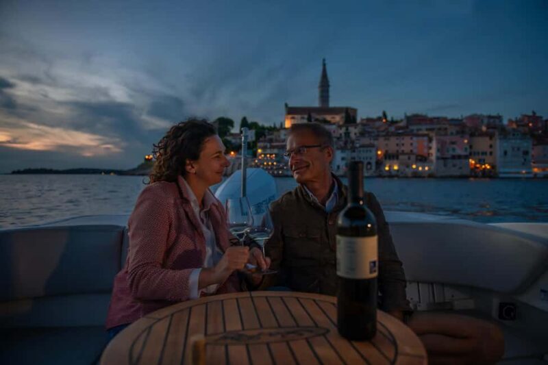 Rovinj: Luxury Old Town Night Cruise with Drinks - Key Points