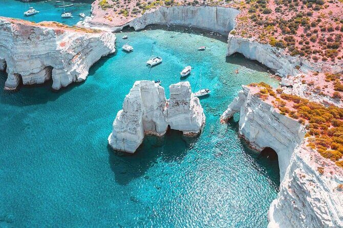 Royal Blue Half Day Private Tour to Kleftiko Milos - Experience the Beauty of Milos with the Royal Blue Half Day Private Tour to Kleftiko