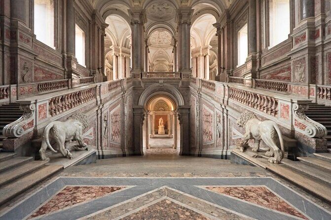 Royal Palace of Caserta tour and Cantina del Vesuvio winery. - Key Points