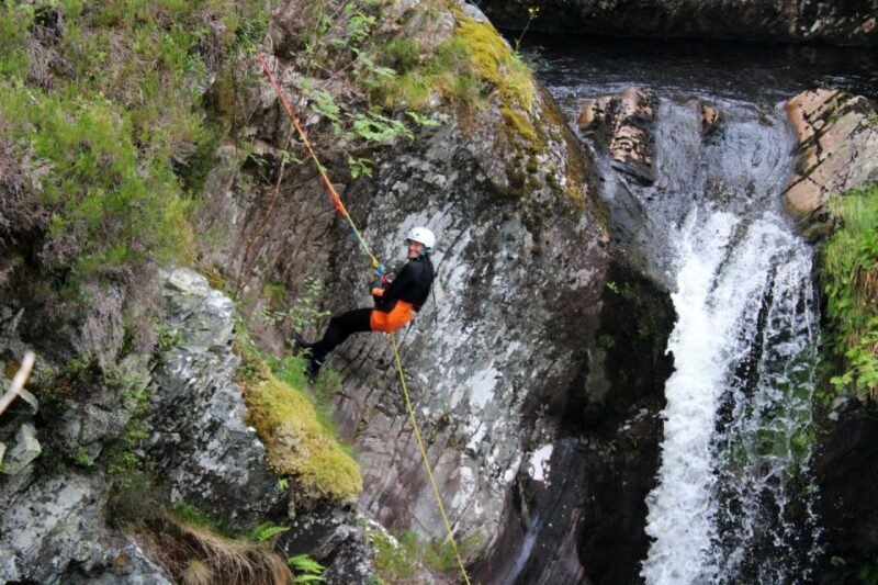 Roybridge, Lochaber: CANYONING - Laggan Canyon - The Location: A Wild Corner of the Scottish Highlands