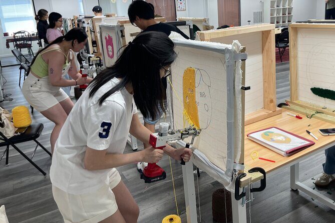 Rug Tufting Workshop in Philadelphia with Turkish Tea - Key Points