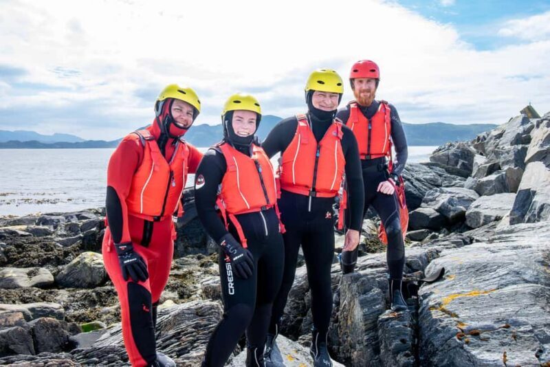 Runde: Coasteering Adventure with Guide and Gear - An In-Depth Look at the Runde Coasteering Experience