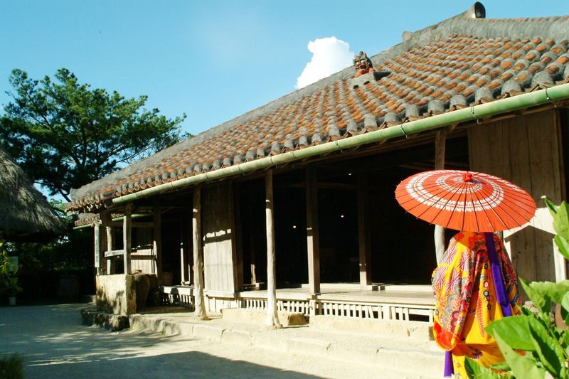 Ryukyu Mura Village Ticket - Houses, crafts, and small cultural details