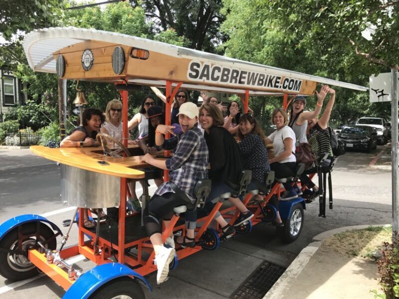 Sacramento: Pedal Bar Tour with 2 Stops - Exploring Sacramento’s Pedal Bar Tour: What You Can Expect