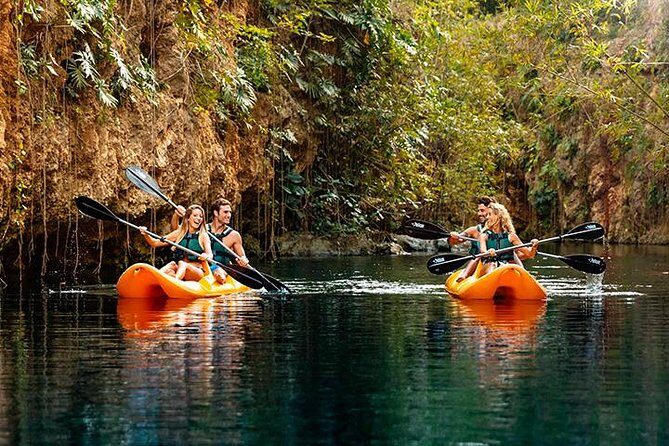 Sacred Adventure at Xenotes! 4 Different Cenotes + Round Transportation - Who Would Love This Tour?