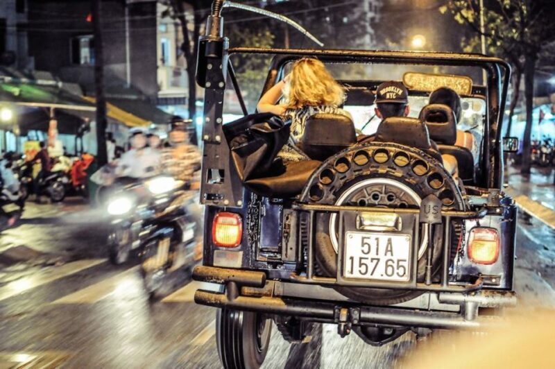 Saigon by Night: Private City Tour by Jeep and Skybar Drink - Key Points