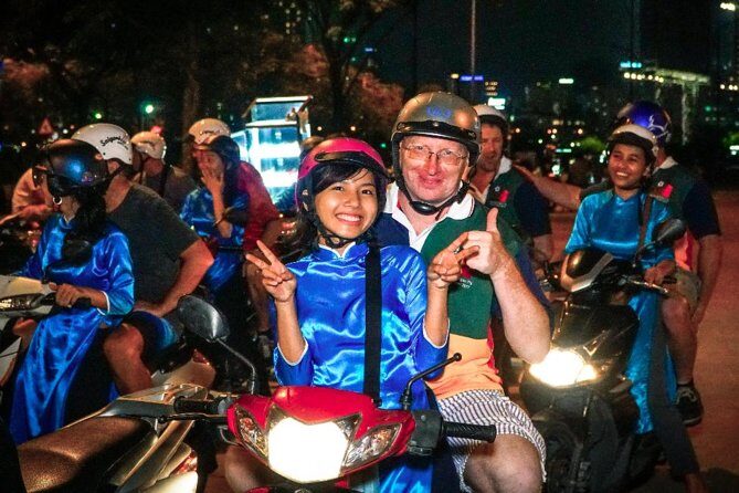 Saigon By Night Tour by Motorbikes with Female Drivers | KissTour - Authentic Experiences and Traveler Feedback