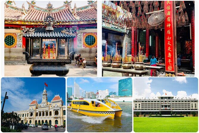 Saigon City and Chinatown Exploration with Water Bus Adventure - A Full-Day Dive into Ho Chi Minh City’s Heart