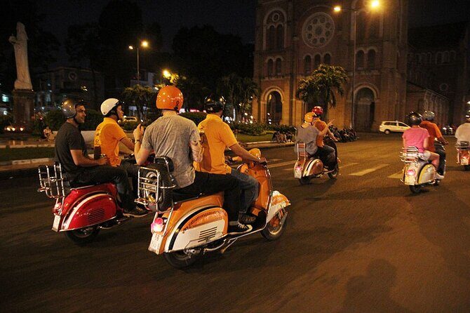 Saigon Nightlife Half-Day Tour by Vintage Vespa - Key Points