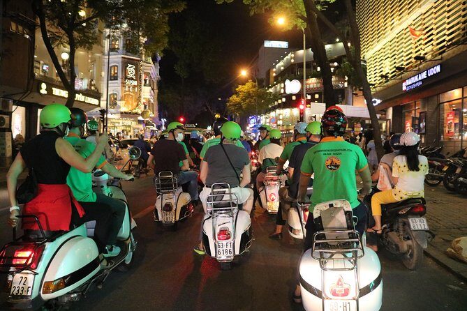 Saigon Vespa By Night Street Food Tour 4,5 Hours - Experience the Heart of Saigon at Night on a Vespa Food Tour