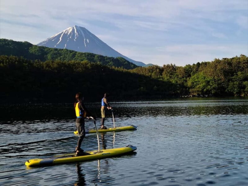 Saiko Lake: Hobie Watersports with Mount Fuji View - Saiko Lake: Hobie Watersports with Mount Fuji View – A Tranquil Escape for Nature Lovers