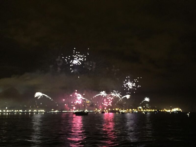 Sail into 2026: Lisbon Fireworks from the River - Sail into 2026: Lisbon Fireworks from the River